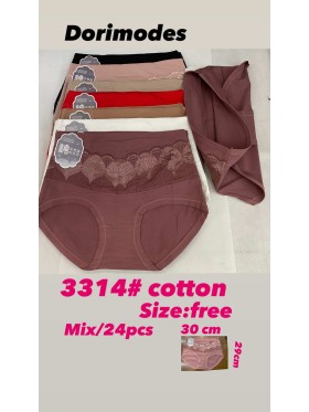 Majtki damskie, size free paczka 24szt ,mix kolor