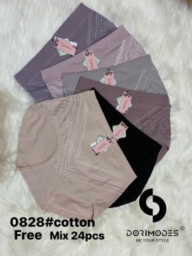 Majtki damskie, size free paczka 24szt ,mix kolor