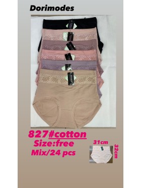 Majtki damskie, size free paczka 24szt ,mix kolor