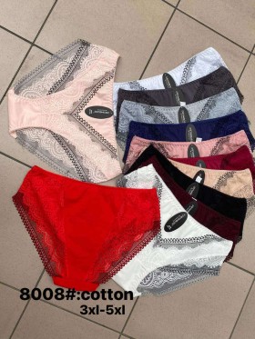Majtki damskie, size 3-5xl paczka 24szt ,mix kolor