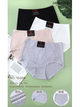 Majtki damskie, size xl-3xl paczka 24szt ,mix kolor