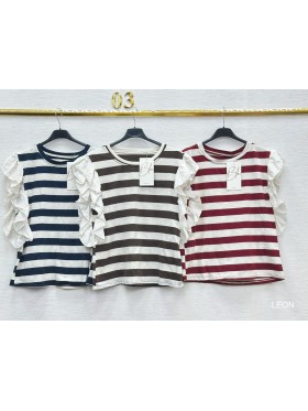 Bluzki damskie ,size uni,paczka 6szt, mix kolor