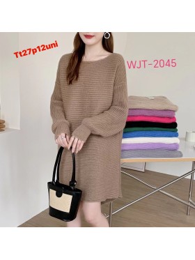 Swetry damskie Włoskie, size uni paczka 12szt,mix kolor