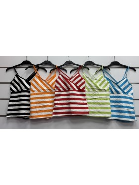 Bluzki damskie wloskie, Size uni ,paczka 6szt,mix kolor