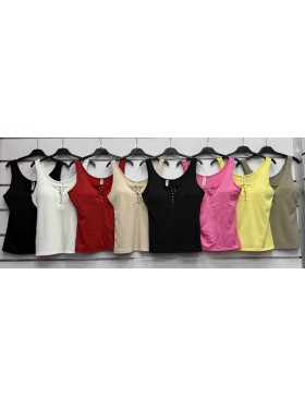 Bluzki damskie wloskie, Size uni ,paczka 6szt,mix kolor