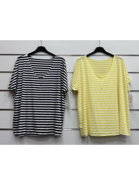 Bluzki damskie wloskie, Size uni ,paczka 6szt,mix kolor