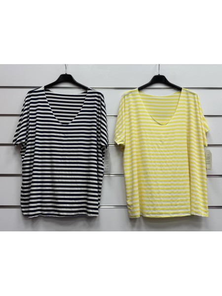 Bluzki damskie wloskie, Size uni ,paczka 6szt,mix kolor