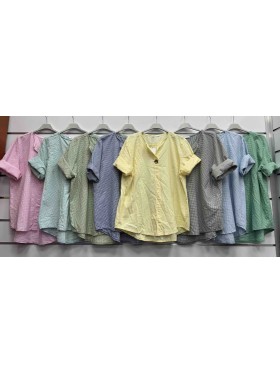 Bluzki damskie wloskie, Size uni ,paczka 6szt,mix kolor
