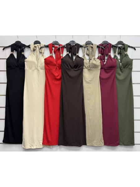 Sukienki damskie wloskie, Size uni ,paczka 6szt,mix kolor