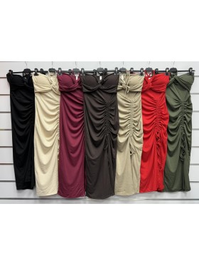 Sukienki damskie wloskie, Size uni ,paczka 6szt,mix kolor