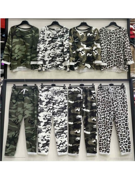 Komplety damskie Włoski , size uni, paczka 6szt, mix kolor