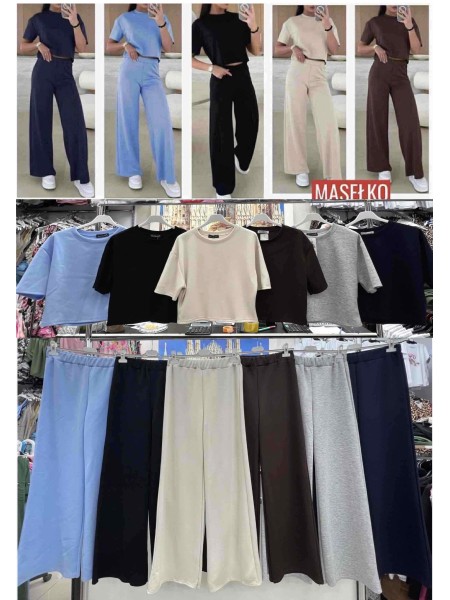 Komplety damskie Włoski , size uni, paczka 6szt, mix kolor