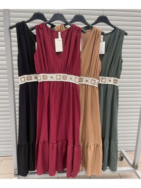 Sukienki damskie Włoski ,size uni  ,paczka 6szt mix kolor