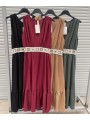 Sukienki damskie Włoski ,size uni  ,paczka 6szt mix kolor