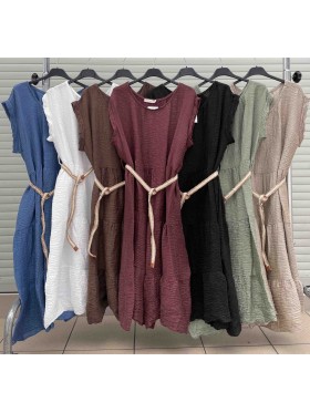 Sukienki damskie Włoski ,size uni  ,paczka 6szt mix kolor