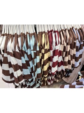 Bluzki damskie Włoskie , Size uni,paczka 6szt,mix kolor