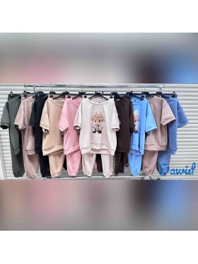 Komplety damskie Włoski , size uni, paczka 6szt, mix kolor