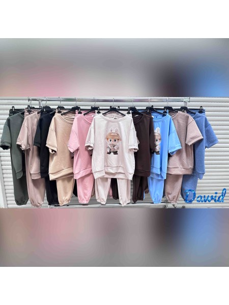 Komplety damskie Włoski , size uni, paczka 6szt, mix kolor