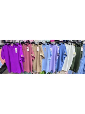 Komplety damskie Włoski , size uni, paczka 6szt, mix kolor