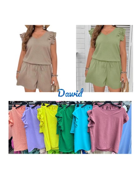 Komplety damskie Włoski , size uni, paczka 6szt, mix kolor