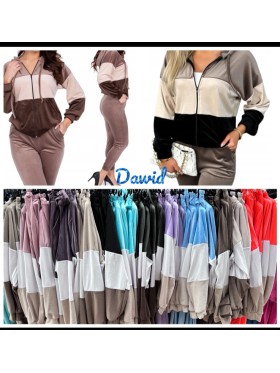 Komplety damskie Włoski , size uni, paczka 6szt, mix kolor
