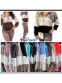 Komplety damskie Włoski , size uni, paczka 6szt, mix kolor