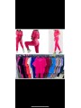 Komplety damskie Włoski , size uni, paczka 6szt, mix kolor