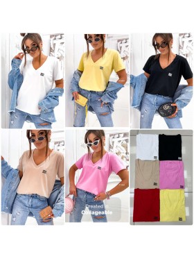 Bluzki DAMSKA,size uni,paczka 6szt, mix kolor