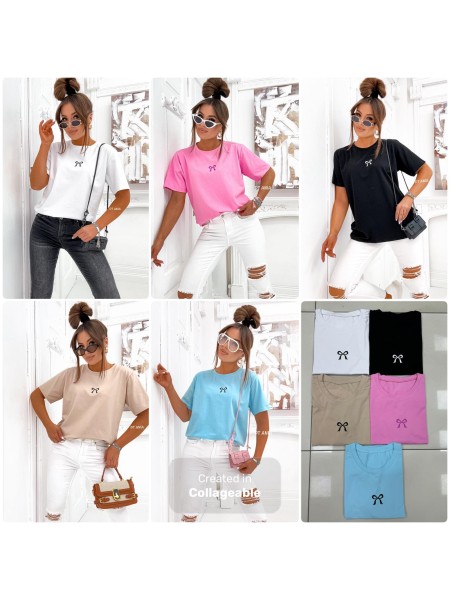 Bluzki DAMSKA,size uni,paczka 6szt, mix kolor