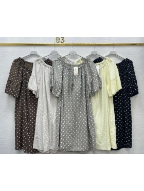 Sukienki DAMSKA,size uni,paczka 5szt, mix kolor