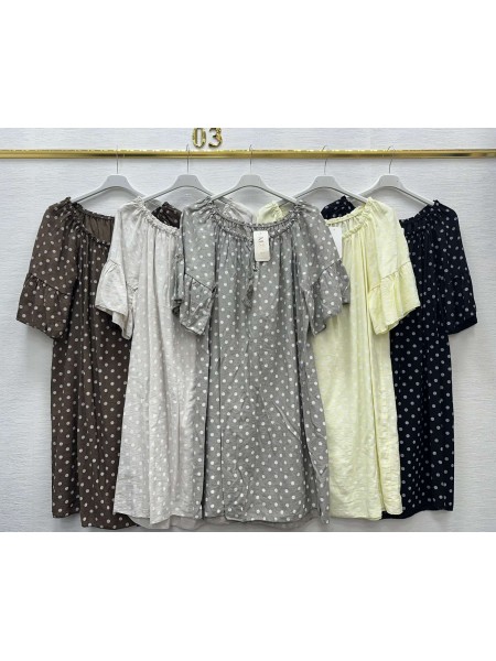 Sukienki DAMSKA,size uni,paczka 5szt, mix kolor