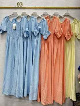 Sukienki DAMSKA,size uni,paczka 6szt, mix kolor