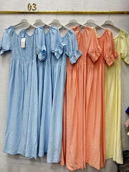 Sukienki DAMSKA,size uni,paczka 6szt, mix kolor