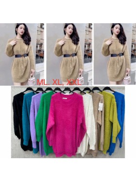 Swetry DAMSKA,size m-2xl,paczka 6szt, mix kolor