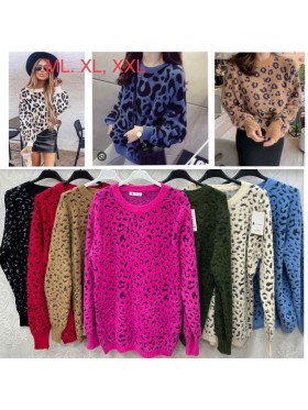 Swetry DAMSKA,size m-2xl,paczka 6szt, mix kolor