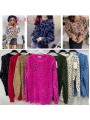 Swetry DAMSKA,size m-2xl,paczka 6szt, mix kolor