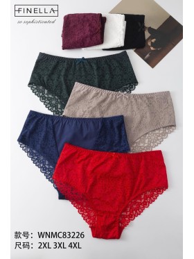 Majtki damskie, size 2-4xl paczka 24szt ,mix kolor