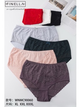 Majtki damskie, size xl-3xl paczka 24szt ,mix kolor