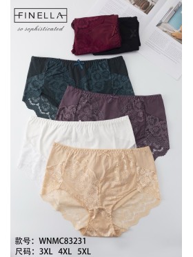 Majtki damskie, size 3-5xl paczka 24szt ,mix kolor