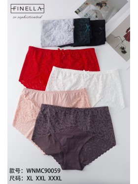 Majtki damskie, size xl-3xl paczka 24szt ,mix kolor