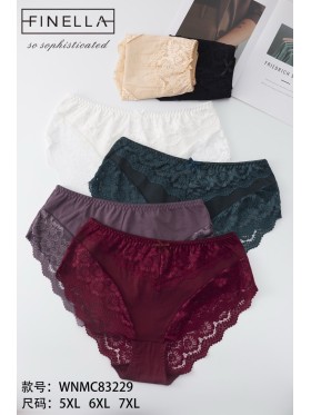 Majtki damskie, size 5-7xl paczka 24szt ,mix kolor