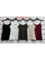 Bluzki damskie wloskie,size uni,paczka 6szt, mix kolor