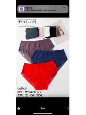 Majtki damskie, size xl-3xl paczka 24szt ,mix kolor