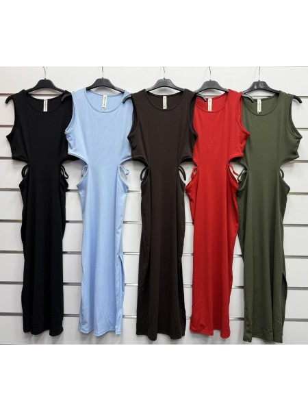 Sukienki  damskie wloskie,size uni,paczka 6szt, mix kolor