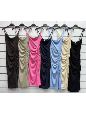 Sukienki  damskie wloskie,size uni,paczka 6szt, mix kolor