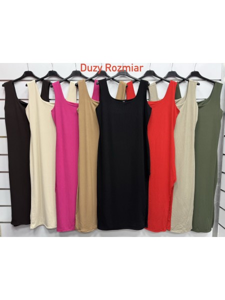 Sukienki  damskie wloskie,size uni,paczka 6szt, mix kolor