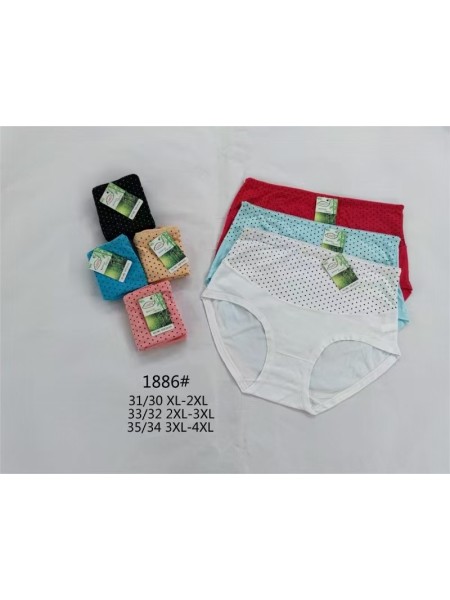 Majtki damskie, size xl-4xl paczka 24szt ,mix kolor