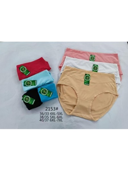 Majtki damskie, size 4-7xl paczka 24szt ,mix kolor