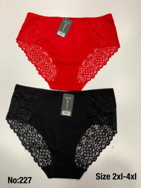 Majtki damskie, size 2-4xl paczka 24szt ,mix kolor