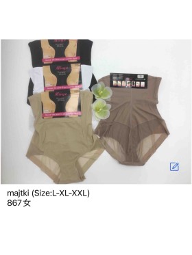 Majtki damskie, size l-2xl paczka 24szt ,mix kolor